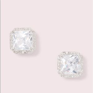 - NEW KATE SPADE SAVE THE DATE PRINCESS CUT STUDS